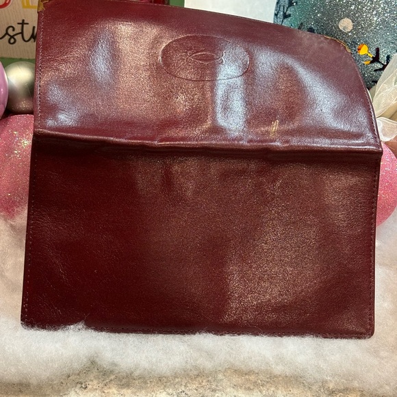 Cartier Burgundy Leather Wallet - Picture 11 of 13